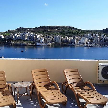 Bayview 2 Bedroom Seaview Apartment With Large Terrace With Panoramic Views - By Getawaysmalta Сейнт Полс Бей Екстериор снимка